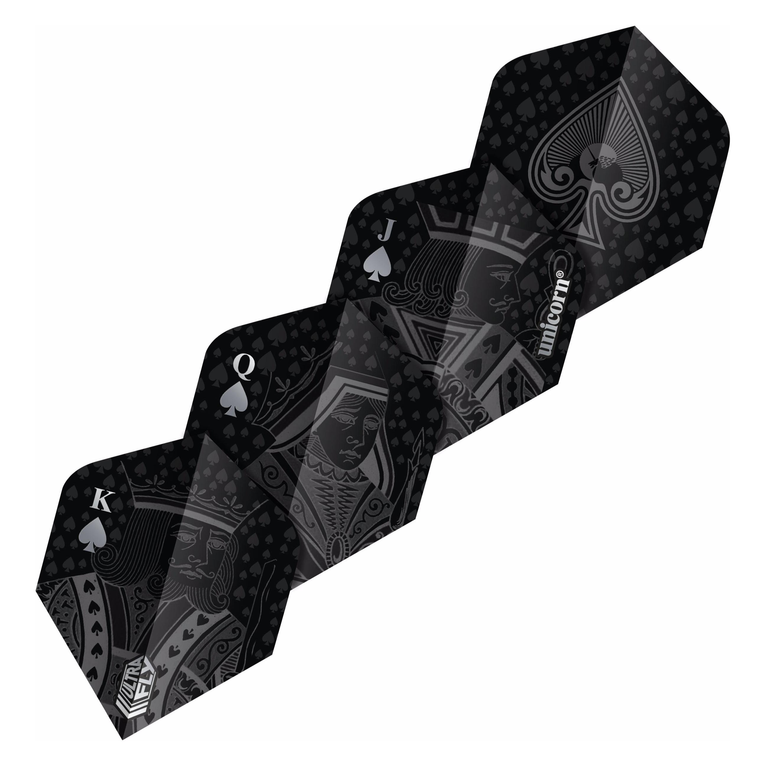 Unicorn Ultra Fly 100 Black Royal Flush Flights (17321489)