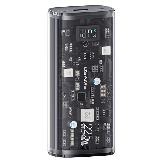 Usams Powerbank inkl. Displayanzeige (9000 mAh, 22.50 W, 32.40 Wh) (10KCD18901)