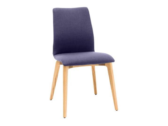Stuhl Leni, Willisau, canvas, violett, Textil