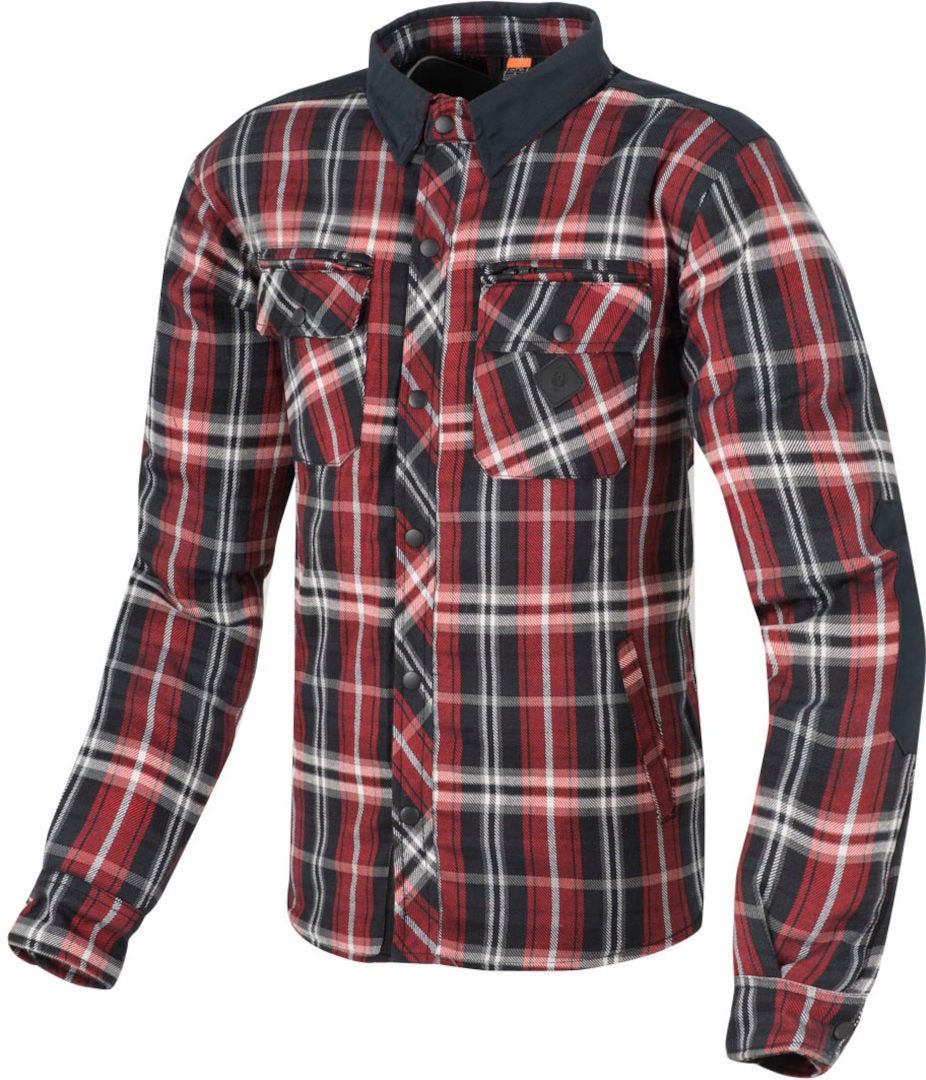 Merlin Hendrix Motorrad Hemd MCP027REDNAVY2XL