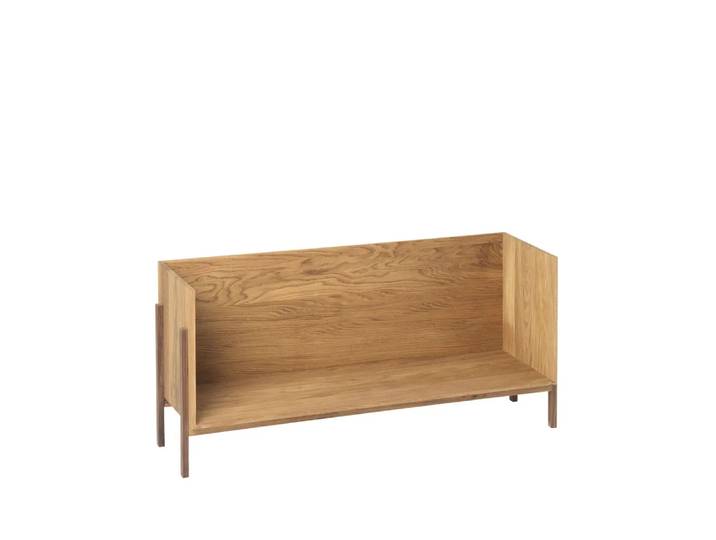 Kristina Dam Studio Stack Wandregal Oak, single, Walnussbeine dunkel geölt