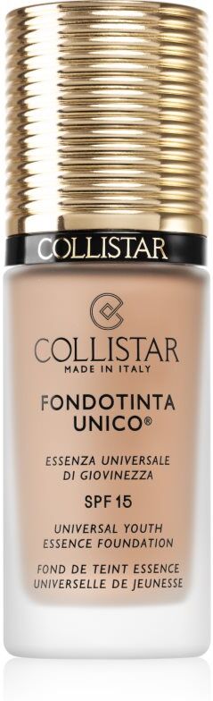 Collistar Unico® Foundation rejuvenating foundation SPF 15 shade 3R Rosy Beige 30 ml