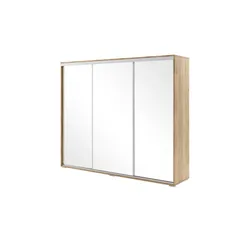 Schwebetürenschrank   ¦ holzfarben ¦ Maße (cm): B: 250 H: 215 T: 62.0