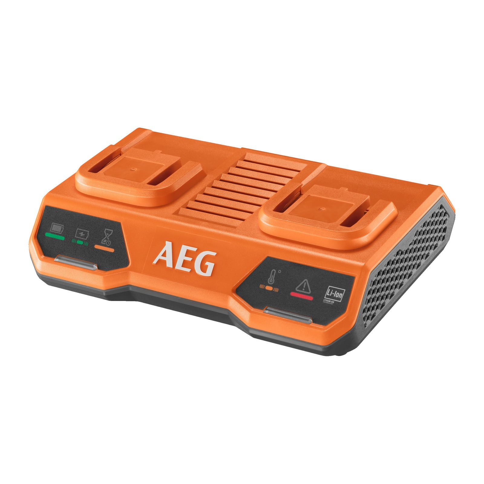 AEG Oplader met dubbele poort, 18V