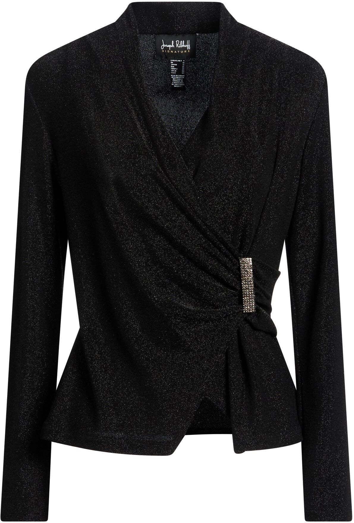 Joseph Ribkoff Top Mujer Negro 46 Mujer