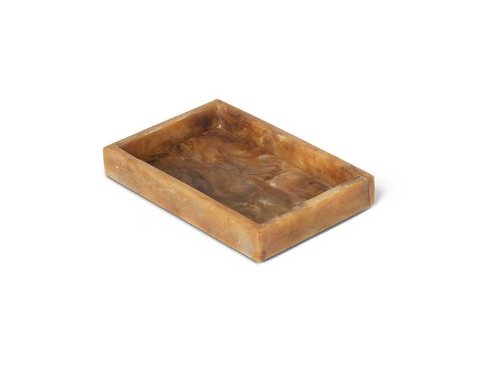 Ferm Living Plateau de décoration Mist 10x15 cm Sugar kelp