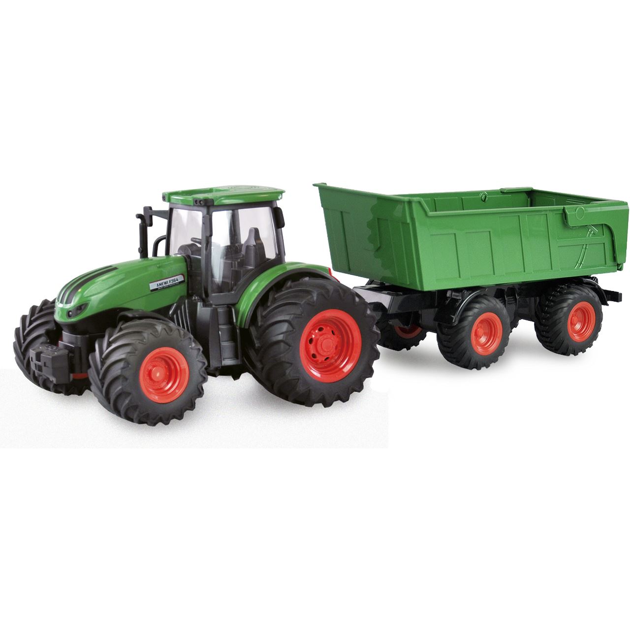 Amewi RC Traktor mit Kipphänger LiIon 500mAh grün/6+