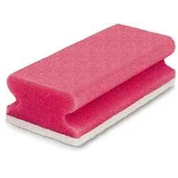 Schwamm rot/weiss (10 pcs)