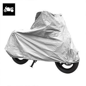 ProPlus Motorrad-Abdeckung Motorrad & Roller XL, 246 x 104 x 127 cm, grau