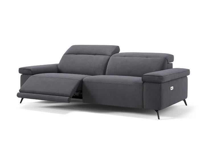 Italienisches Stoffsofa URBANA 3-Sitzer Relax Couch