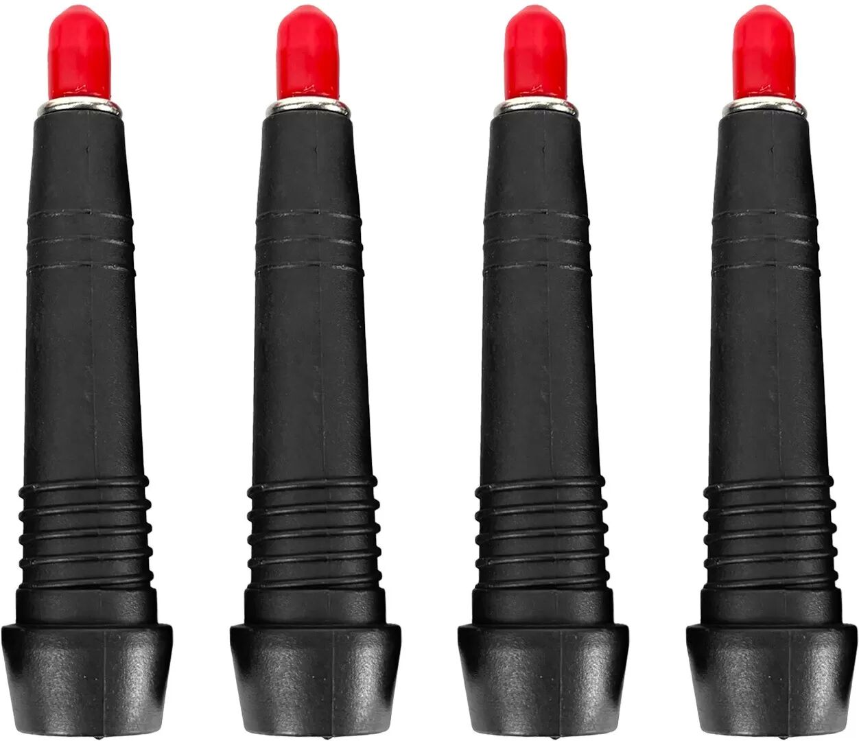 INF Embouts en acier tungstène pour bâtons de randonnée, pack de 4