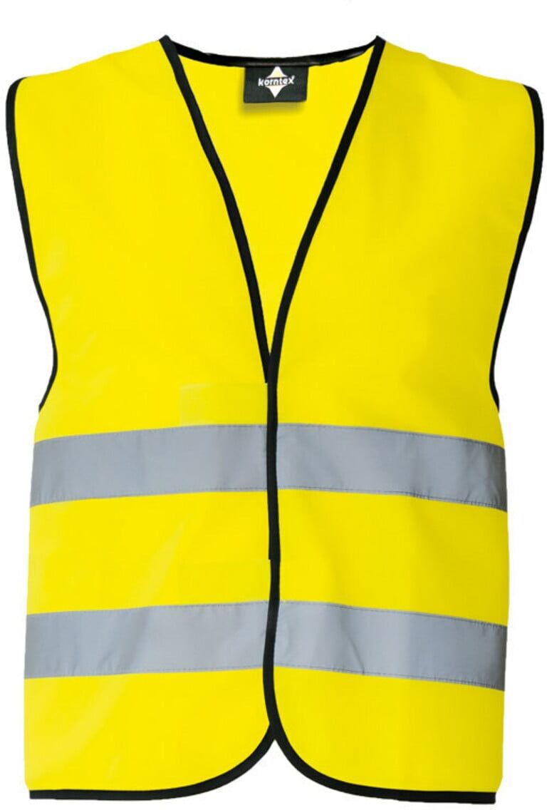 Korntex Warnweste Wolfsburg gelb Gr. 2XL (KXVWG/Gr.2XL)