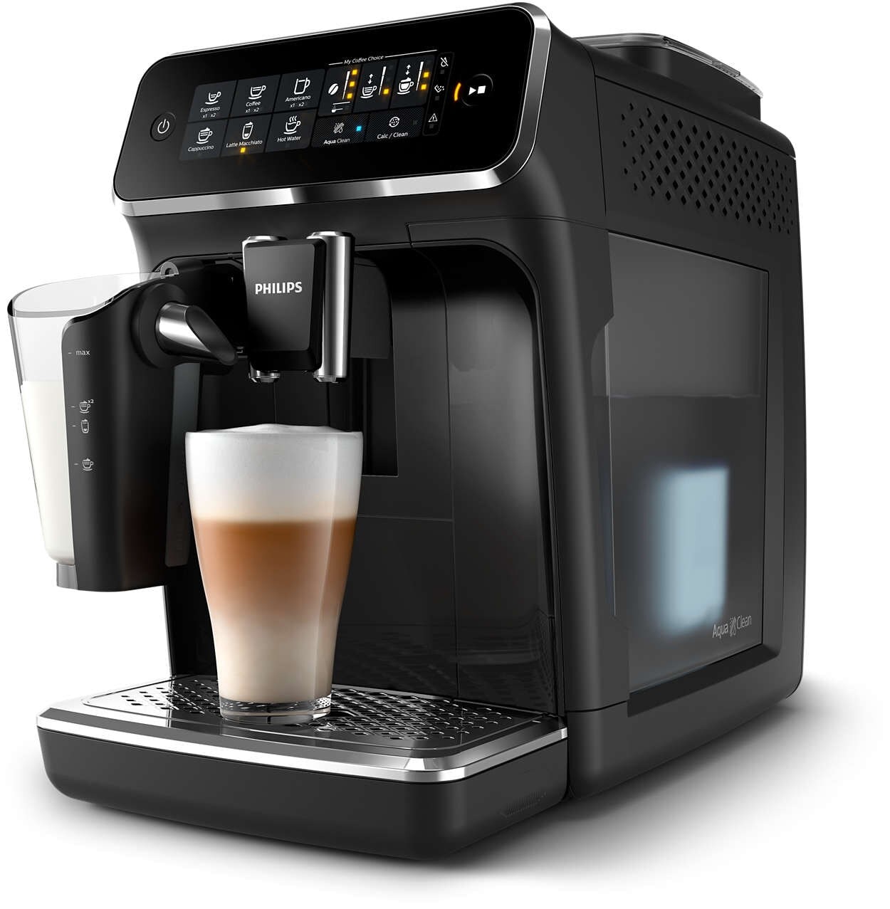 Philips EP3347/90 3200 Serie Kaffeevollautomat LatteGo+ schwarz/chrom