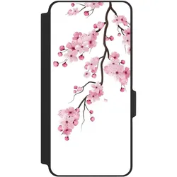 Nivocase Klapphülle für Xiaomi Redmi Note 14 5G Handyhülle aus Kunst Leder NIVOflip schwarz Asien Japan (Xiaomi Redmi Note 14 5G), Smartphone Hülle, Schwarz