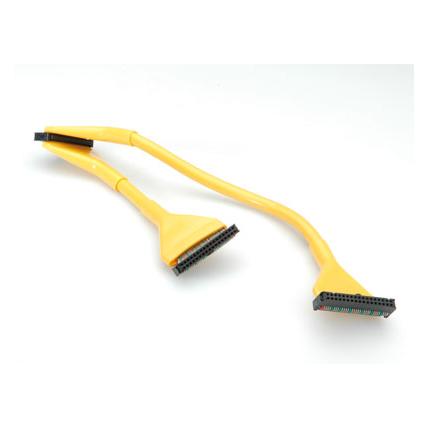 Roline Floppy Rundkabel, gelb, 48cm (0.50 m) (11.03.1518)