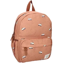 Kidzroom, Kindergartentasche, Rucksack Turin Enchanted Memories Braun Feuerwehrauto