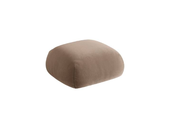 Design Sitzpouf Lony Samt Beige dunkel chosen by Bloomingloft