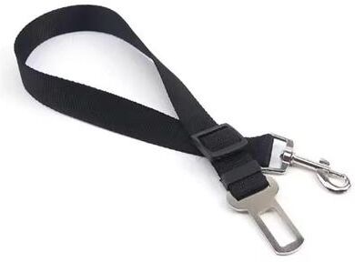 Inspired Finds Dog Seat Belt With Retractable Leash Convenient Pet Car Seat Belt For Safety And Comfort black