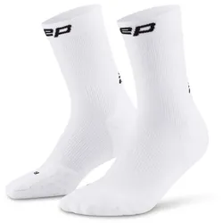Cep Damen Core Run Mid Cut Socks weiß