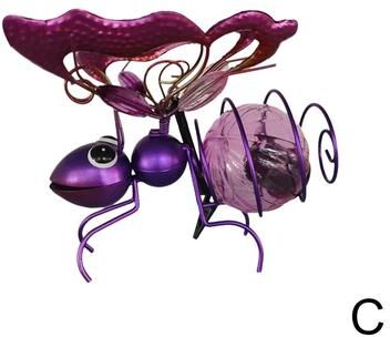 USA Free Shipping Shop Solar Garden Lights Hanging Bug Fairy Lantern For Outdoor Patio Decor b