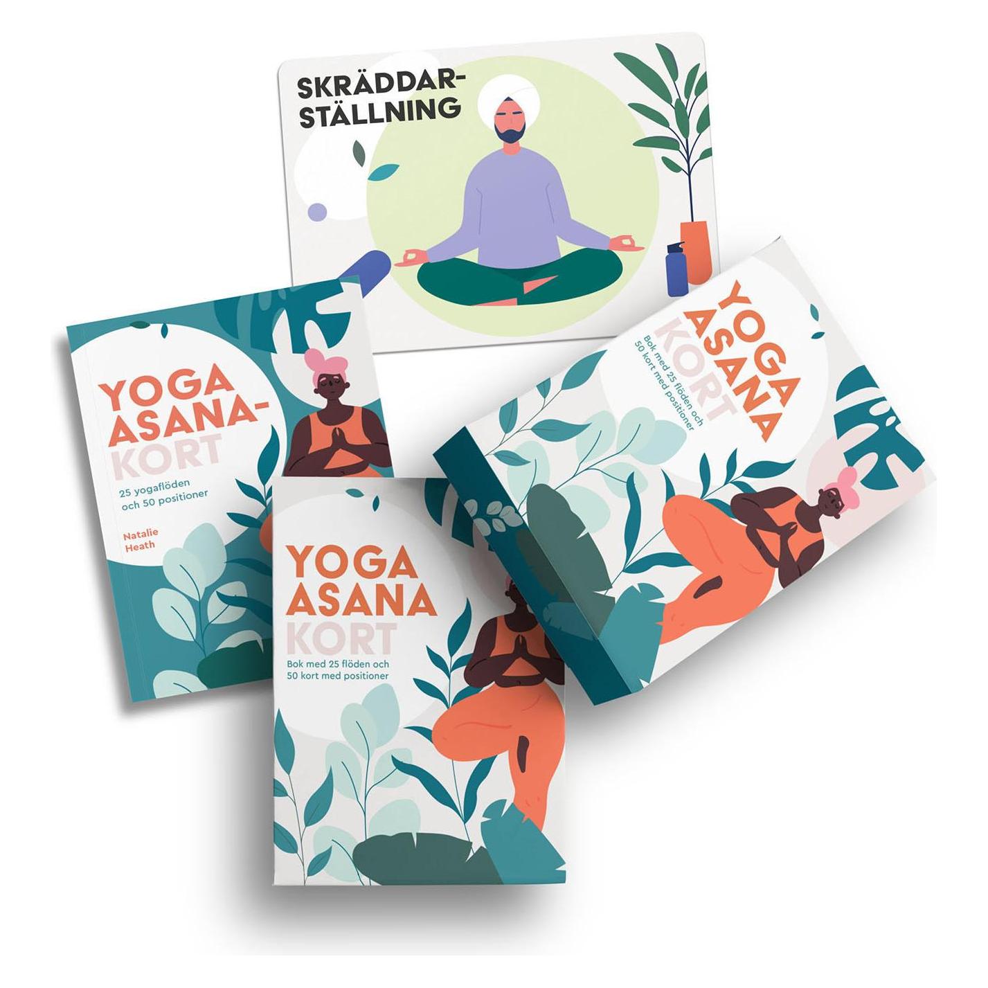 Lind & Co Yoga Asana-kort | (9789180373975)