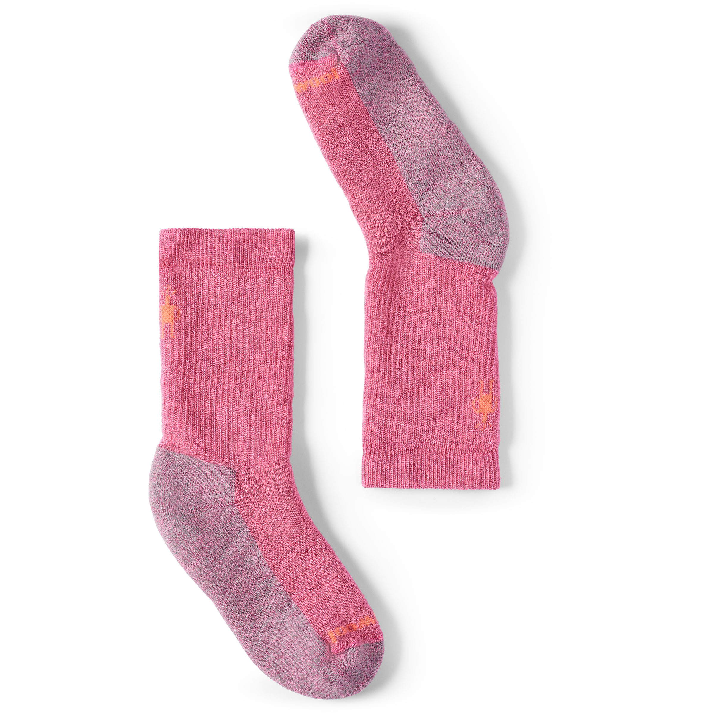 Smartwool Hike Full Cushion Crew Kinder Wandersocken garden pink Größe 33 Trekking Widerstandsfähig Merinowolle