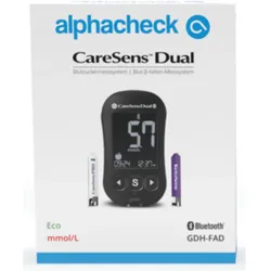 Alphacheck Caresens Dual Blutzuckermess Mmol/L Eco 1 ST