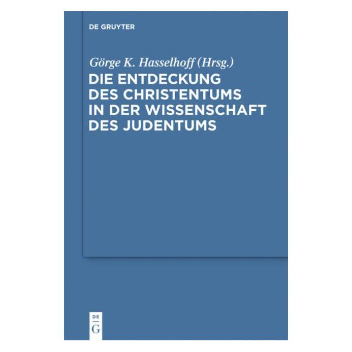De Gruyter Entdeckung des Christentums.Jüd.Wiss. (Deutsch, 2010) (67766493)