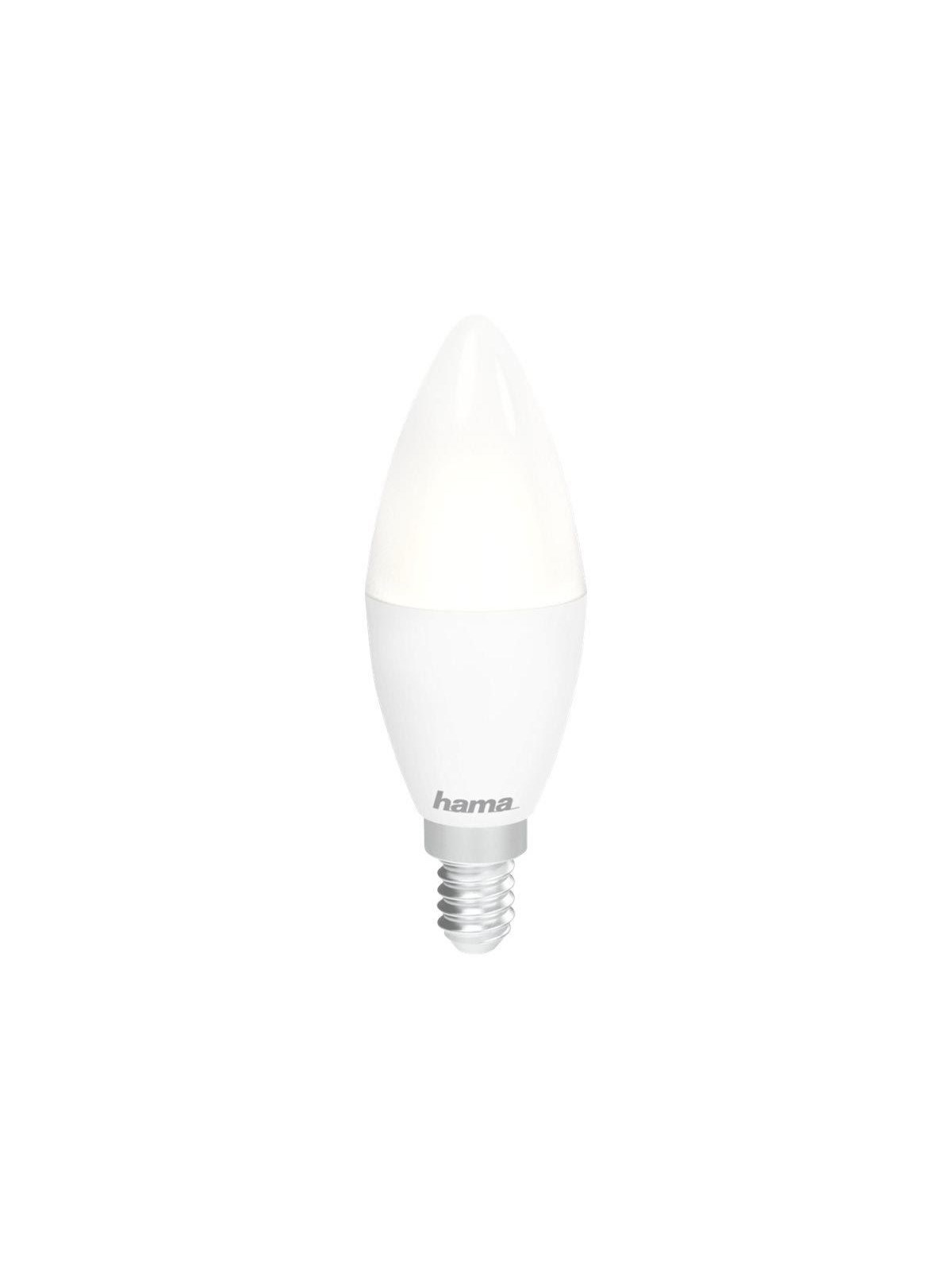 Hama - LED light bulb - shape: candle - E14 - 4.5 W - warm white/daylight - 2700-6500 K