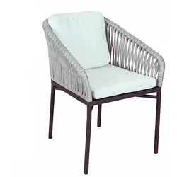 sitMOBILIA Gartenstuhl Basto Aluminium Silber