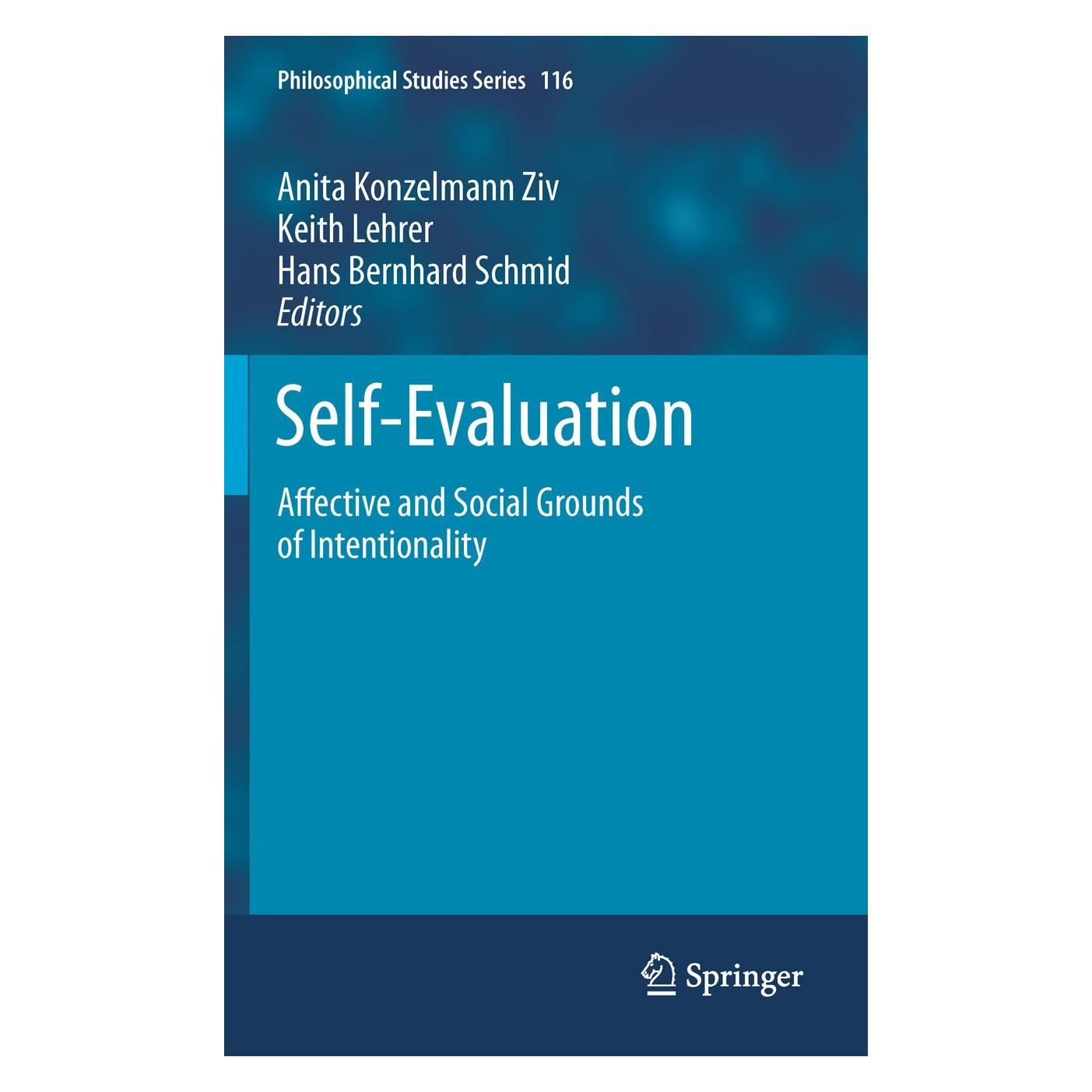 Springer Self-Evaluation (9789400712652)