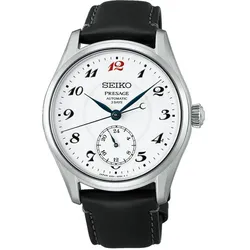 Seiko Presage Classic Series Automatik 40 mm Lederband Weiß Herrenuhr HCC005J1