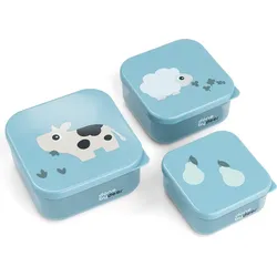 Tiny Farm Snackboxen, blau, 3 St.