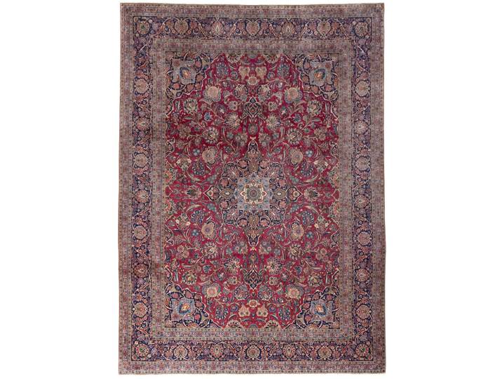 Keshan Kork Antik Teppich 267x369 Handgeknüpft Orientteppich Perserteppich