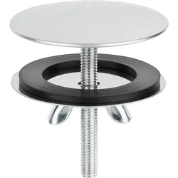 Hahnlochdeckel verchromt - Durchmesser 42mm