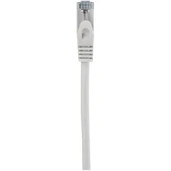 Renkforce RF-5191008 RJ45 Netzwerkkabel Patchkabel CAT 6a S/FTP 30.00 m Grau Flammwidrig mit (S/FTP, CAT6a, 30 m), Netzwerkkabel