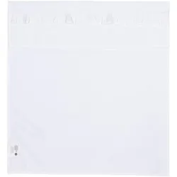 Meyco, Fixleintuch Babybett, Bettlaken Ruffle white (100 x 75 cm)