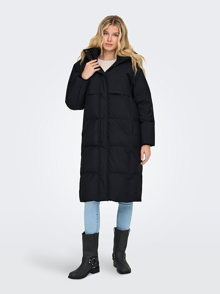 JDY Winterjacke "Melba" in Schwarz - L