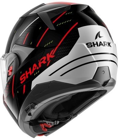 SHARK HE8712E-KSR-XS Flip-up helmet