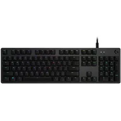 Logitech G G512 (DE, Kabelgebunden), Tastatur, Schwarz