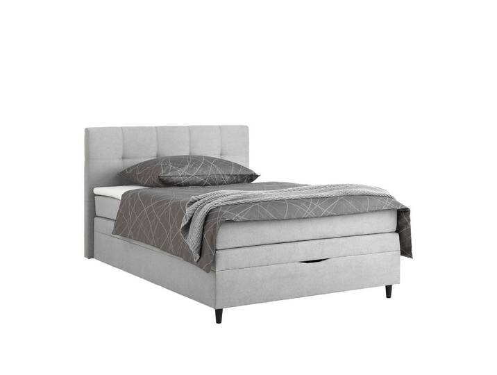 Boxspringbett Miami in Grau ca. 140x200cm