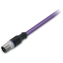 Wago 756-1403/060-020 CANopen-/DeviceNet-Leitung,M12A-Stecker, axial,5-polig,violett 7561403060020