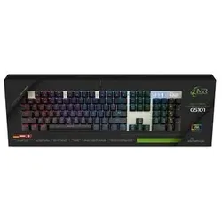 MediaRange MRGS101 Tastatur Gaming USB QWERTZ Deutsch Schwarz, Silber