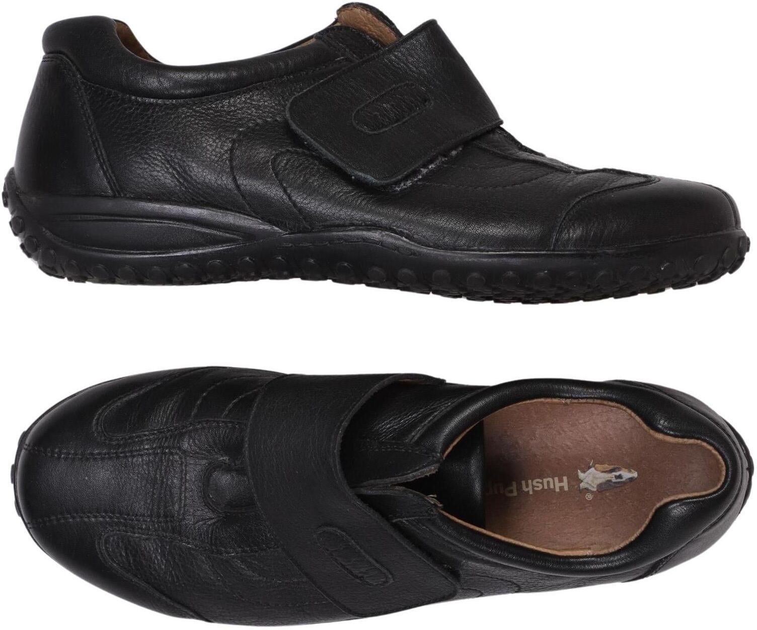 Hush Puppies Damen Halbschuh, Schwarz, Gr. EU 38, Leder - Second Hand