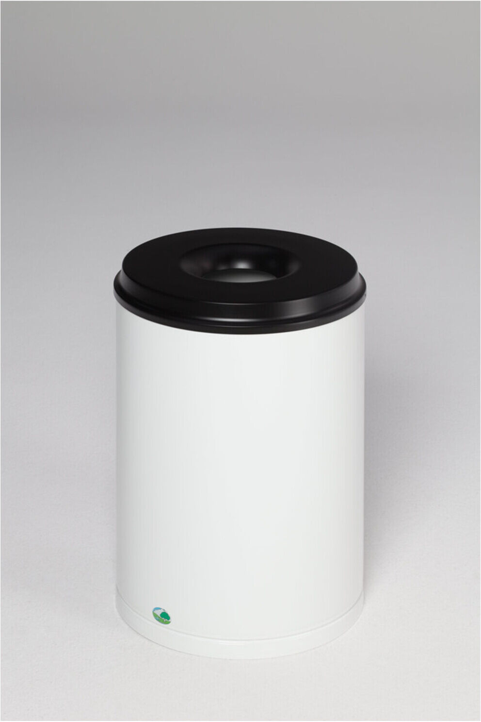 VAR Papierkorb feuersicher Löschkopf weiß 50 l (3168)