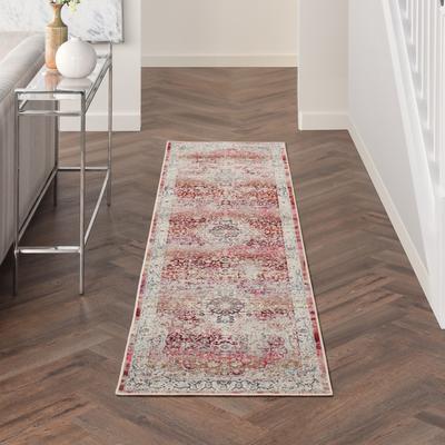 Nourison Vintage Kashan Persian Medallion Area Rug