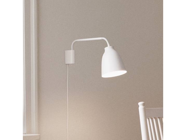Caravaggio Read Wandleuchte Weiss - Fritz Hansen - Wohnzimmer - Design - Metall - Einflammig