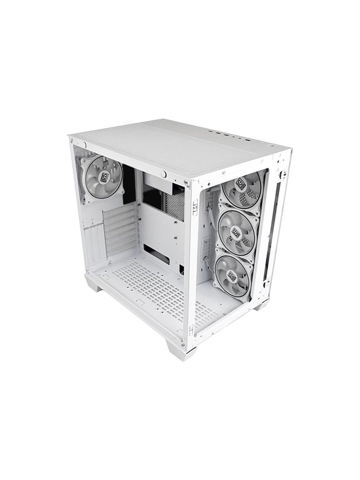LC Power Gaming 807W Stormwatch_X - Gehäuse - Tower - Weiß