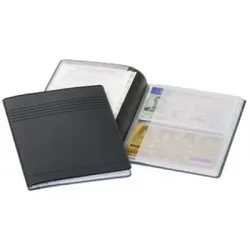 Durable Ausweis- und Kreditkartenhülle, für 4 Karten (54x85mm)+4 Ausweise (80x115mm), anthrazit