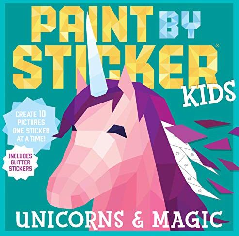Workman Publishing - Paint by Sticker Kids: Unicorns & Magic - Preis vom 09.10.2026 07:28:09 h